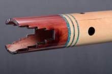 Mountain Mahogany Native American Flute, Minor, Mid F#-4, #J22G (5)